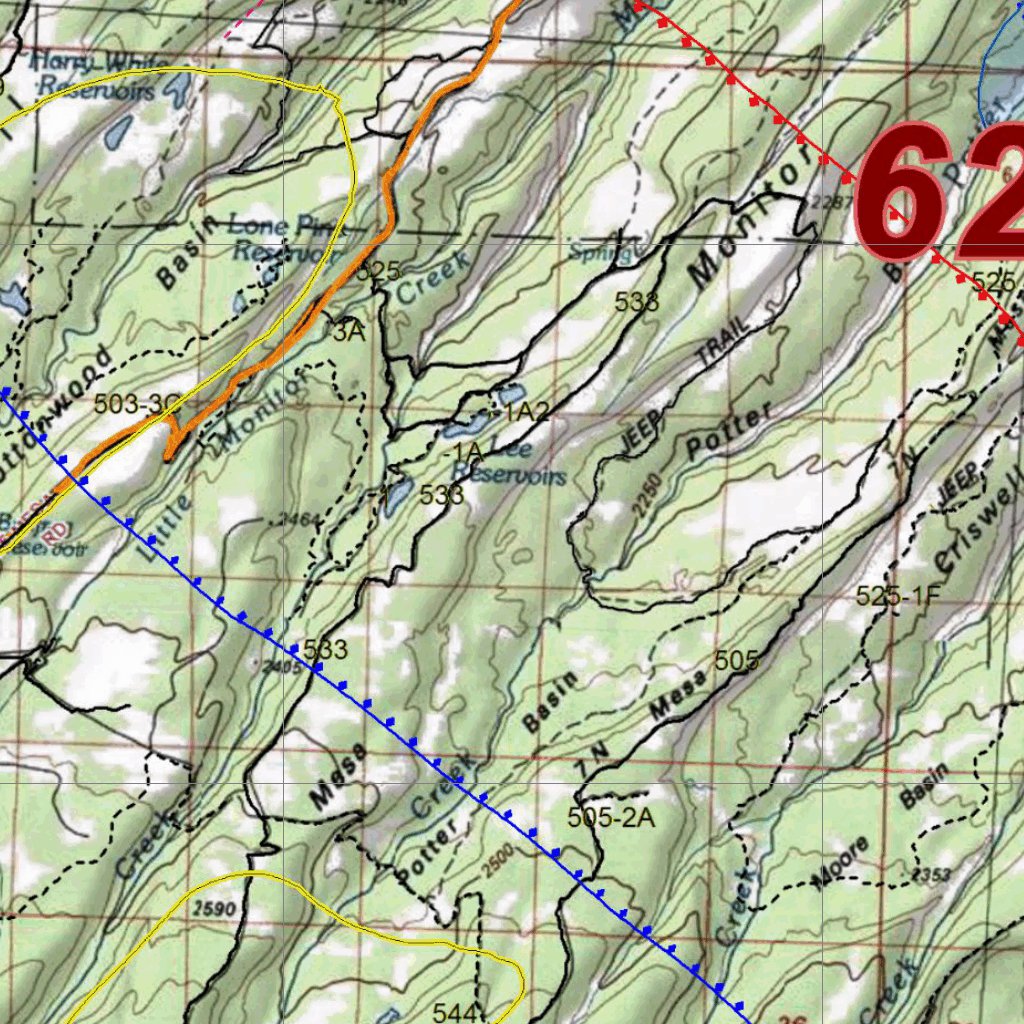 Unit 62 Colorado Map Huntdata Colorado Unit 62 Elk Concentration - Huntdata Llc - Avenza Maps