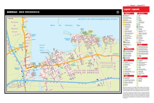 Shediac New Brunswick Map Shediac, Nb - Mapmobility Corp. - Avenza Maps