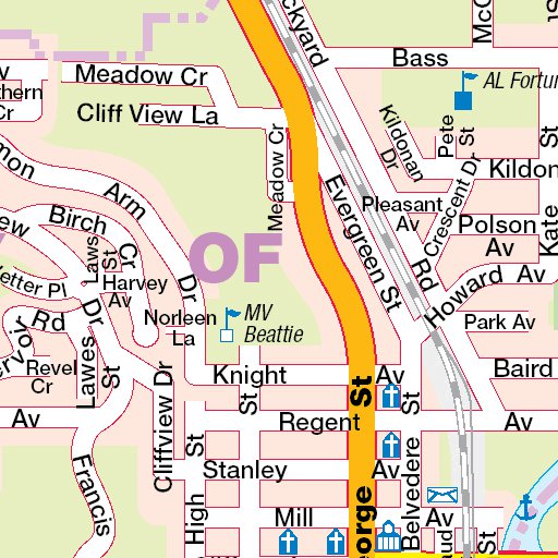 Map Of Enderby Bc Enderby, Bc - Mapmobility Corp. - Avenza Maps