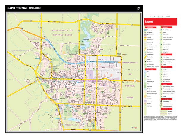St Thomas Ontario Directions St Thomas, On - Mapmobility Corp. - Avenza Maps St Thomas Ontario Directions St Thomas, On - Mapmobility Corp. - Avenza Maps