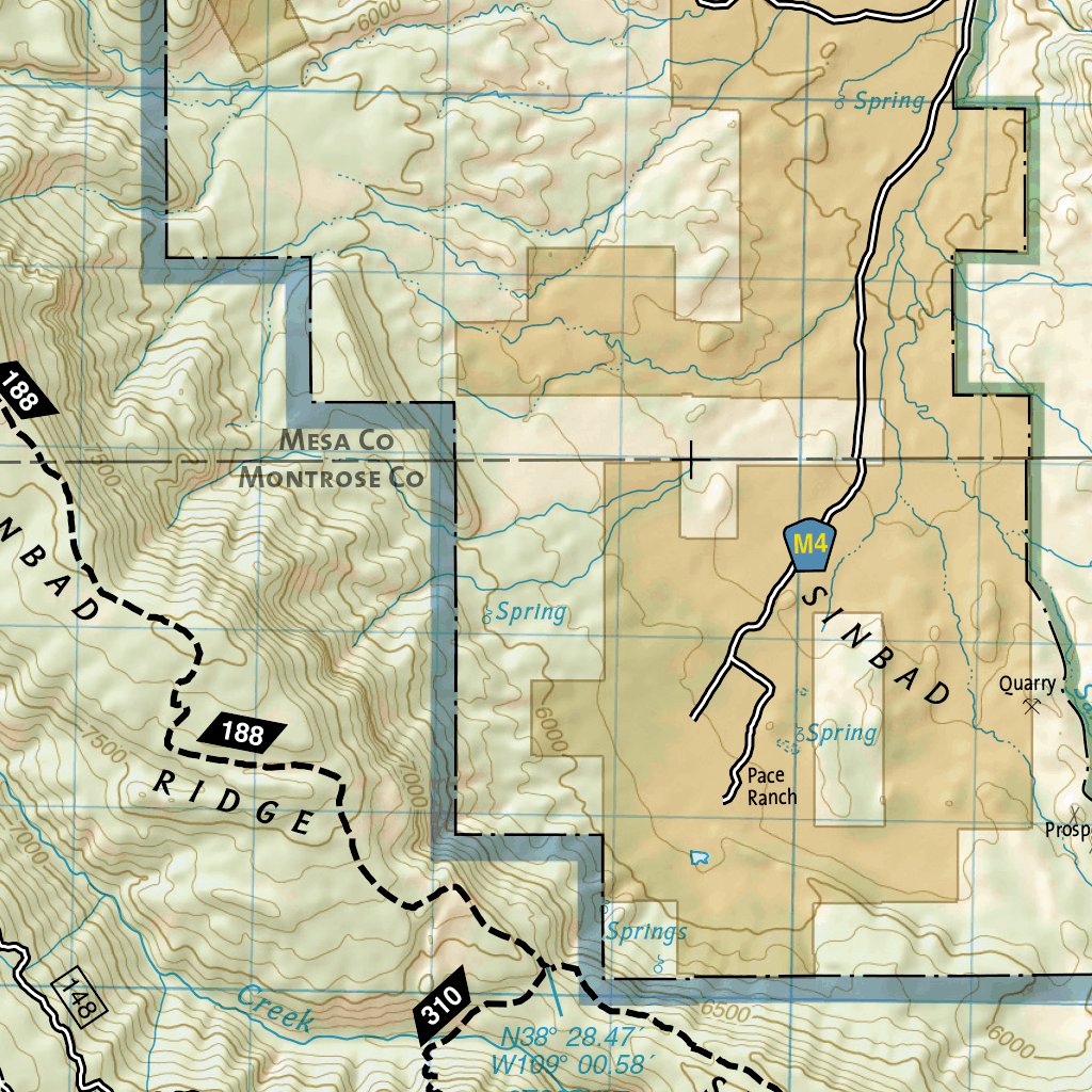 Manti La Sal National Forest Map Maping Resources