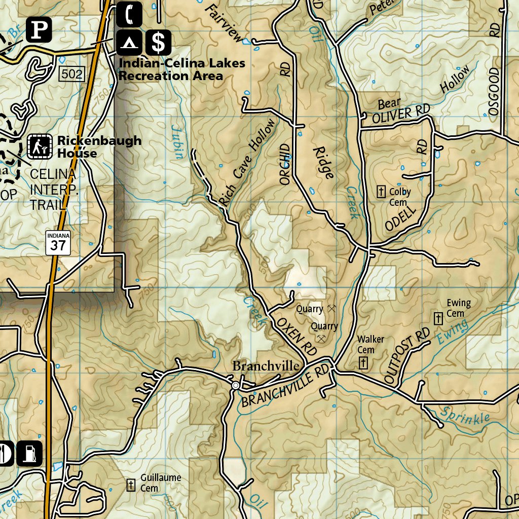 hoosier national forest trail map pdf