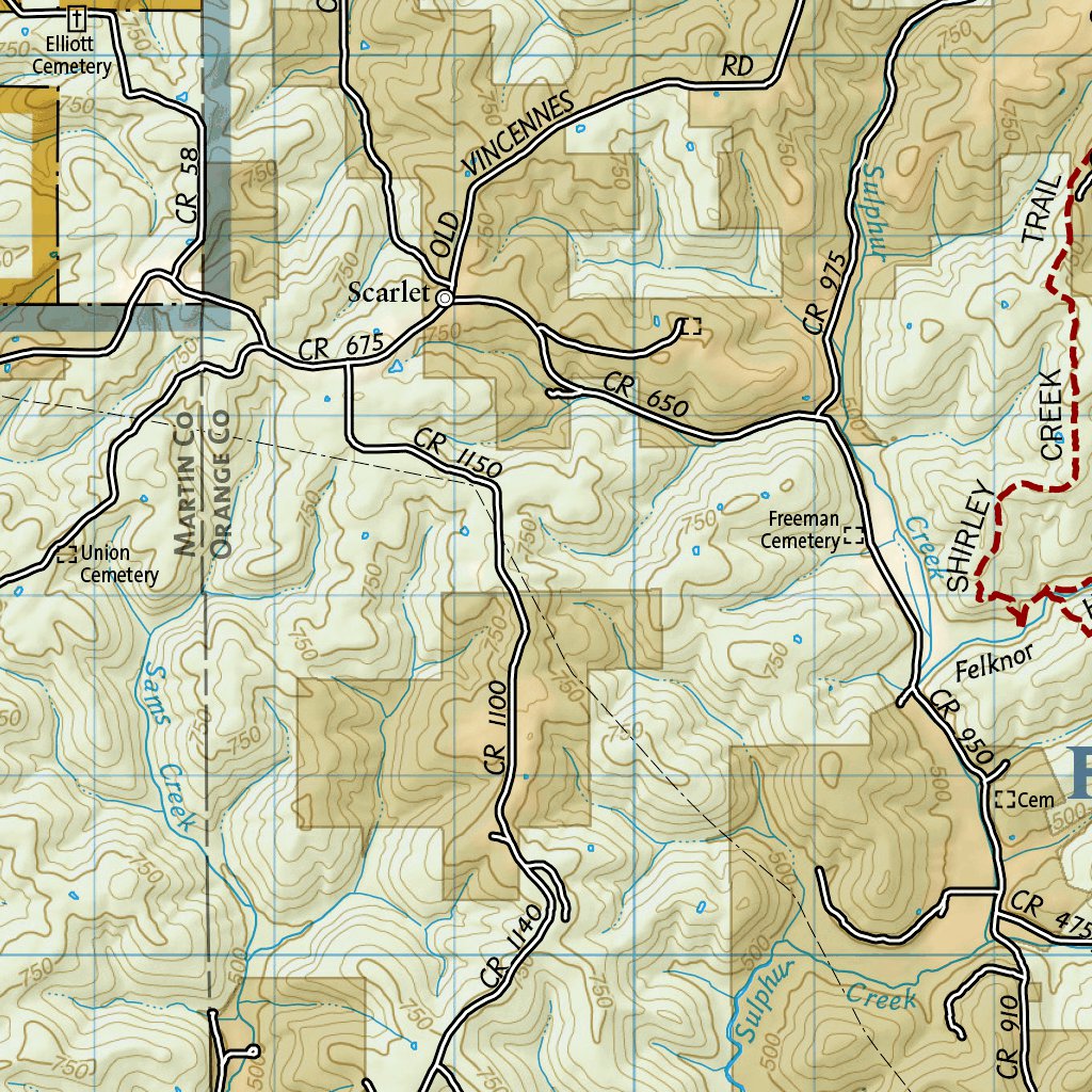 hoosier national forest trail map pdf