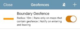 Geofences