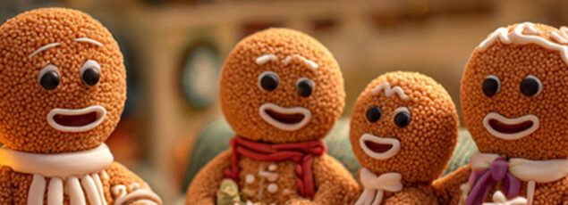 Gingerbread family