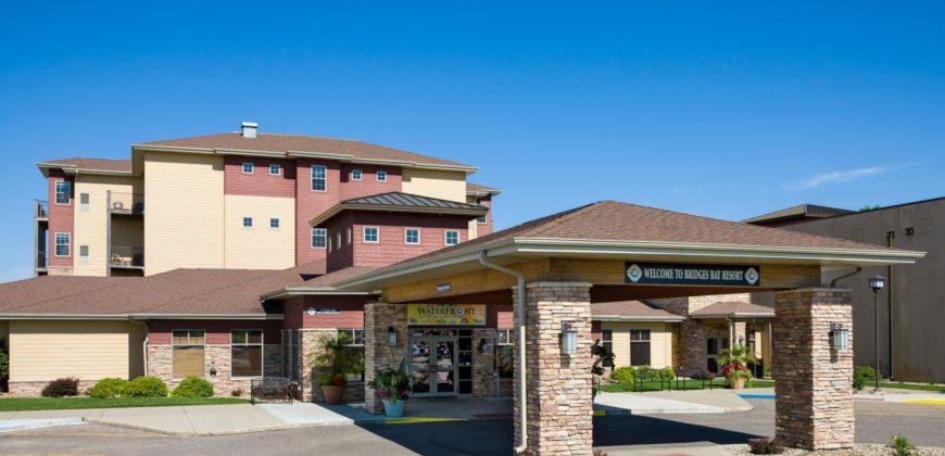 Exterior with covered drive-up area