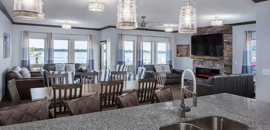 Kitchen and Dining Area