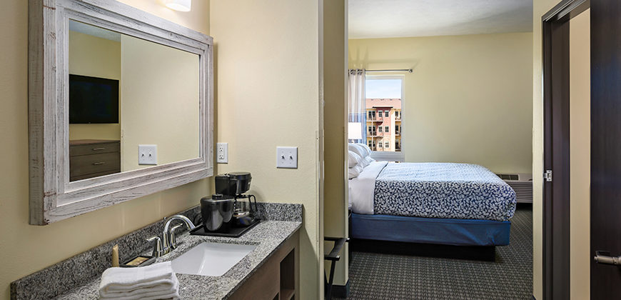 Bathroom and Bedroom