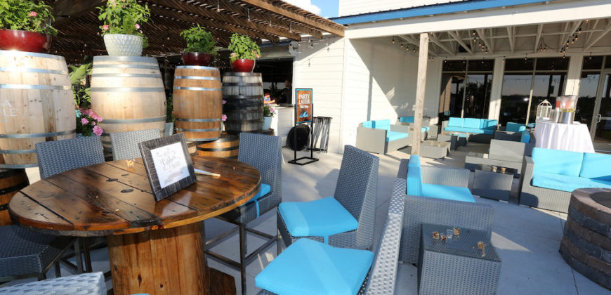 Outdoor Wedding Reception Setup