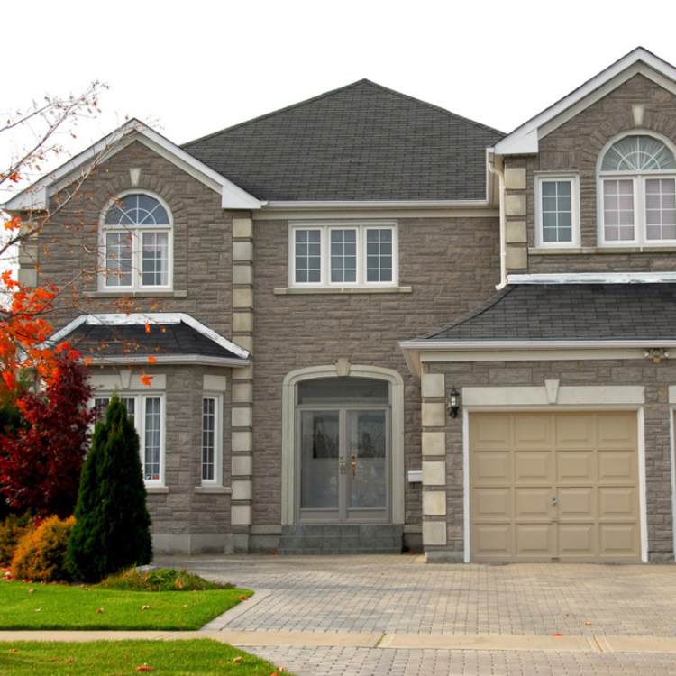 Exterior of large home