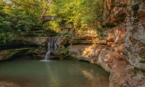 Hiking Hocking Hills State Park - Old Mans Cave HH 
