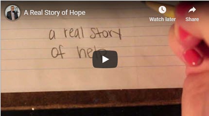 Suicide Prevention: A Real Story of Hope