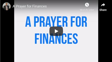A Prayer When Struggling with Finances