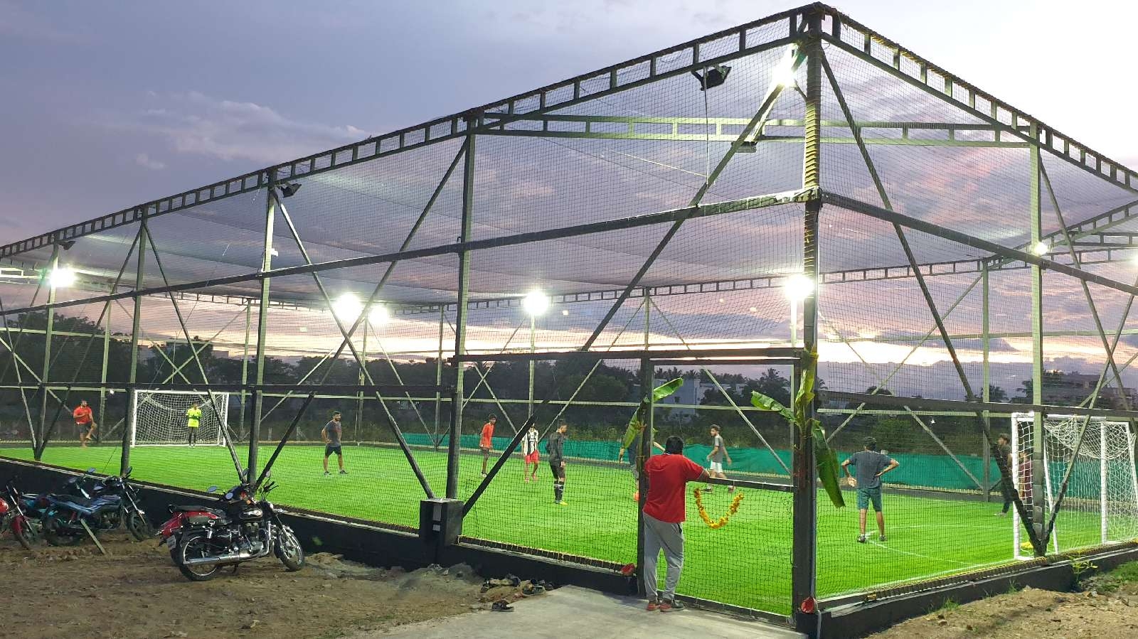 Bat & Ball Sports Square