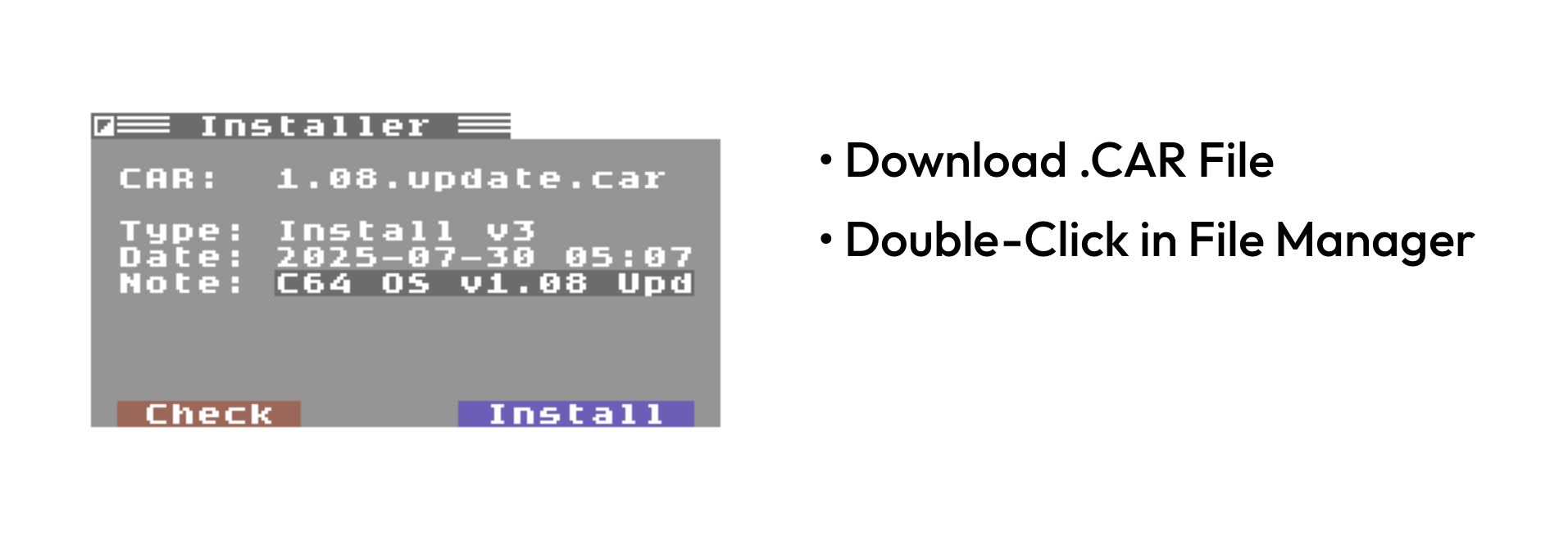 Installing Software Updates is easy as 1, 2, 3.