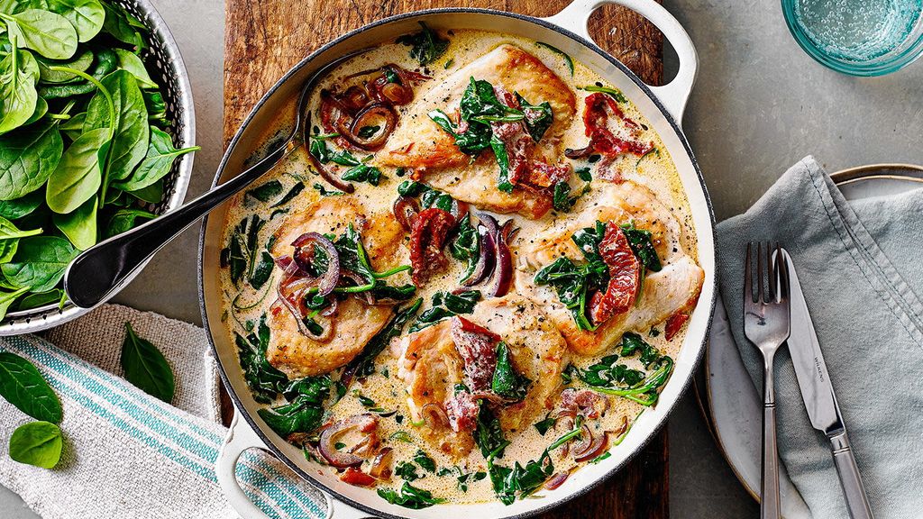 Creamy Spinach Chicken