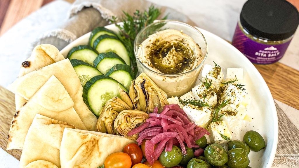 Mezze Board with Za'atar