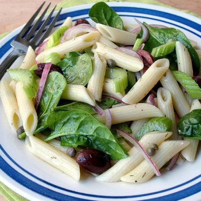 Pasta Salad with Lemon Caper Dressing-image
