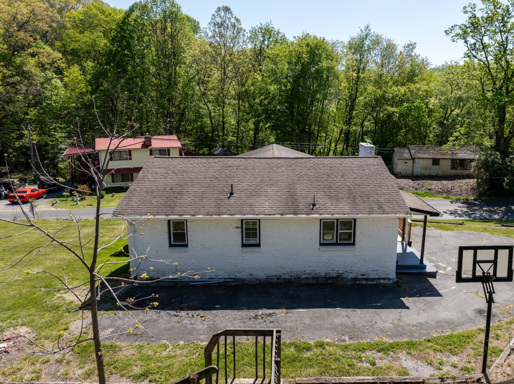 Back of the home