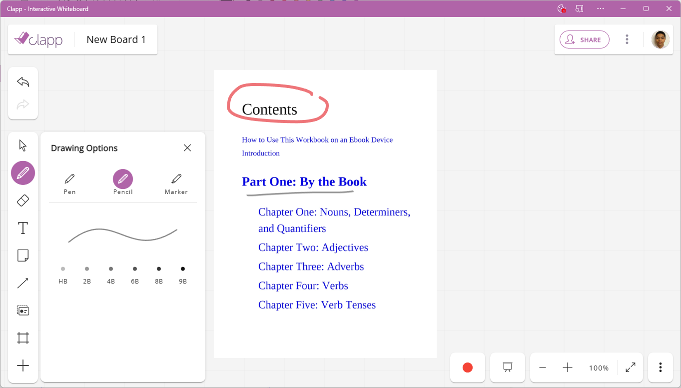 Clapp Online Interactive Whiteboard