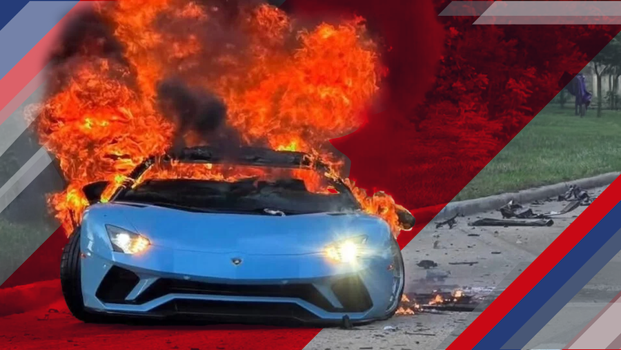 Lamborghini Rental Fire Incident Sparks Insurance Review