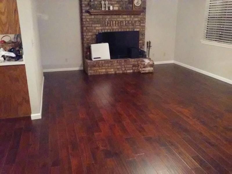 7/16" x 43/4" Golden Acacia Easy Click Virginia Mill Works