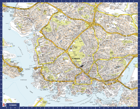 Plymouth A-Z Street Map