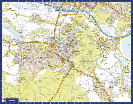 Windsor A-Z Street Map