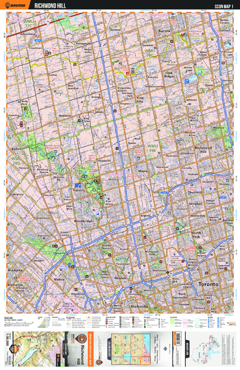 CCON01 Richmond Hill – Cottage Country Ontario Topo