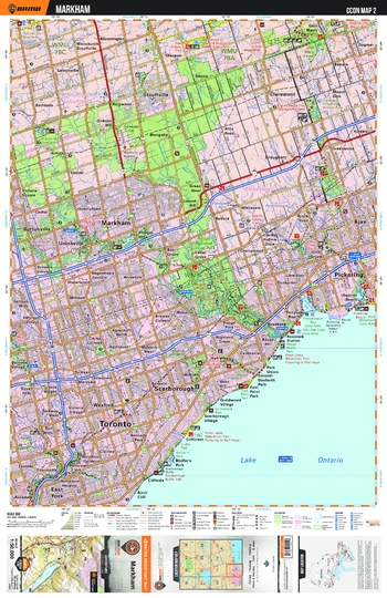 CCON02 Markham - Cottage Country Ontario Topo