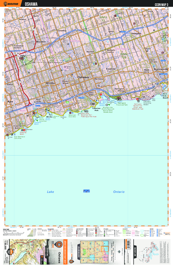 CCON03 Oshawa - Cottage Country Ontario Topo