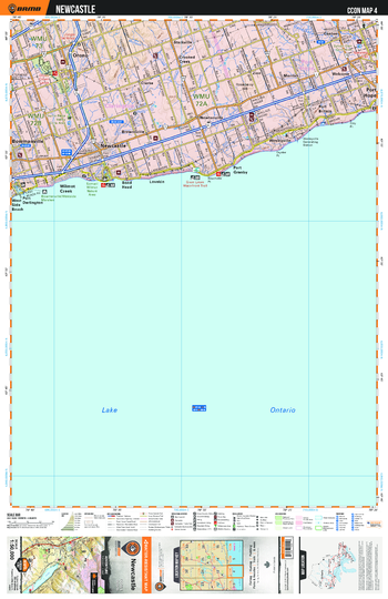 CCON04 Newcastle - Cottage Country Ontario Topo