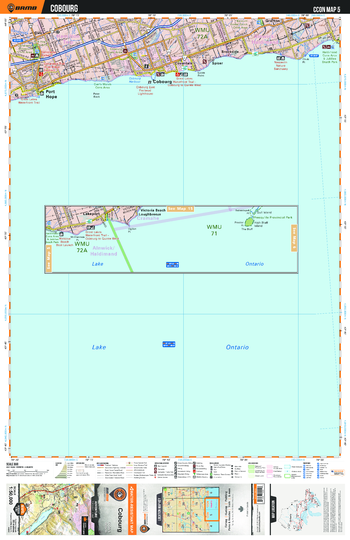 CCON05 Cobourg - Cottage Country Ontario Topo