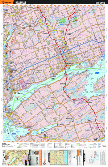 CCON16 Belleville - Cottage Country Ontario Topo