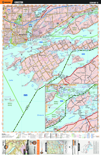 CCON19 Kingston - Cottage Country Ontario Topo