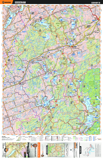 CCON38 Gooderham - Cottage Country Ontario Topo