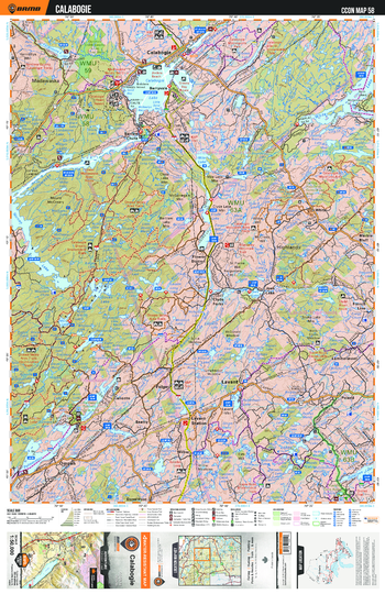 CCON58 Calabogie - Cottage Country Ontario Topo