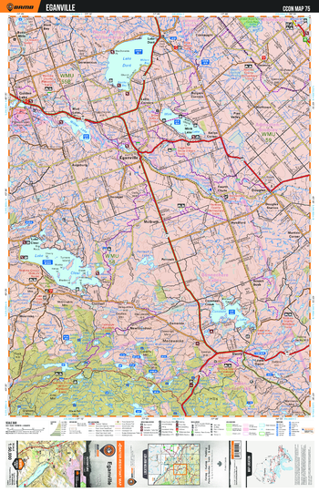 CCON75 Eganville - Cottage Country Ontario Topo