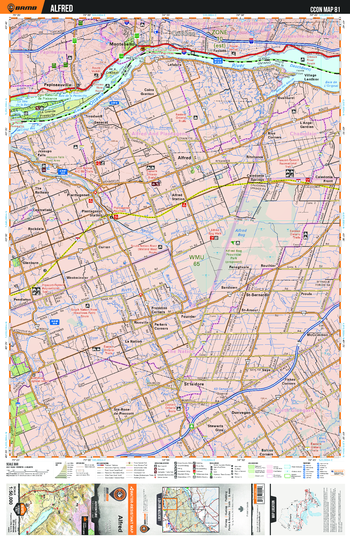 CCON81 Alfred - Cottage Country Ontario Topo