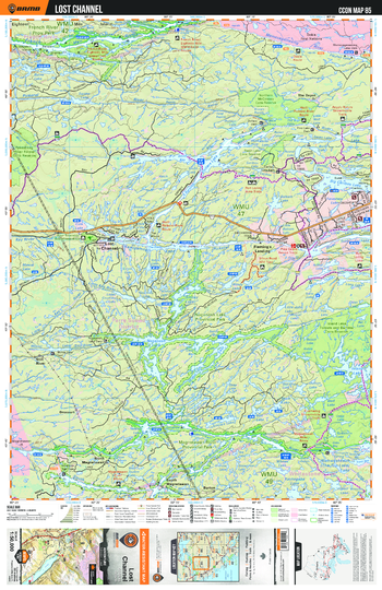 CCON85 Lost Channel - Cottage Country Ontario Topo