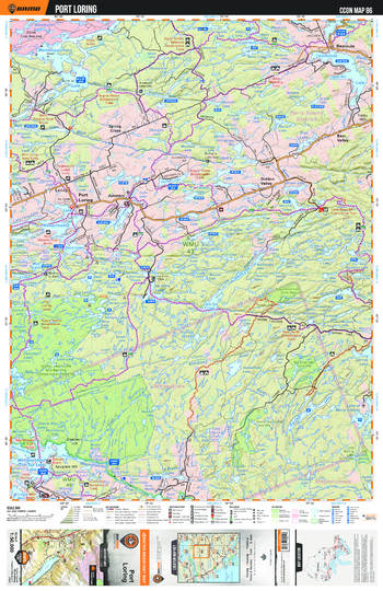 CCON86 Port Loring - Cottage Country Ontario Topo