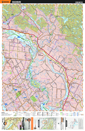CCON95 Beachburg - Cottage Country Ontario Topo