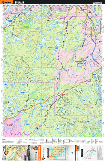 CCON96 Burwash - Cottage Country Ontario Topo
