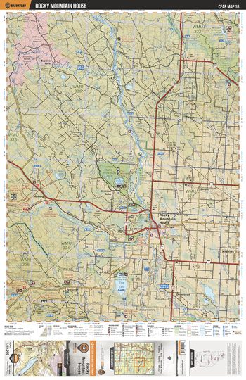 CEAB16 Rocky Mountain House - Central Alberta Topo