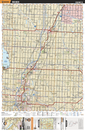 CEAB18 Red Deer - Central Alberta Topo