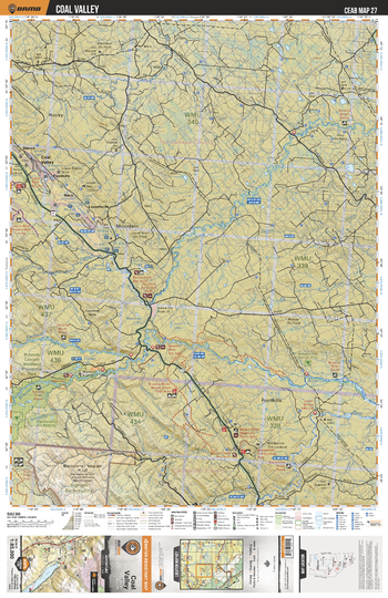CEAB27 Coal Valley - Central Alberta Topo