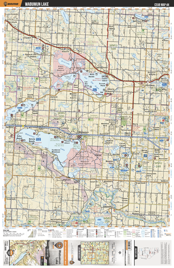 CEAB44 Wabamun - Central Alberta Topo