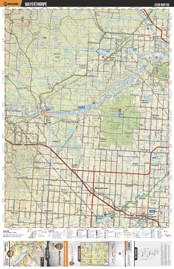 CEAB58 Mayerthorpe - Central Alberta Topo