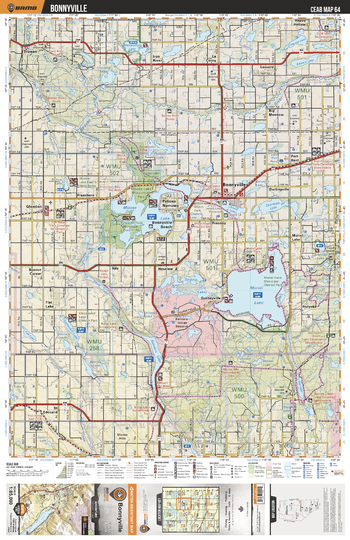 CEAB64 Bonnyville - Central Alberta Topo