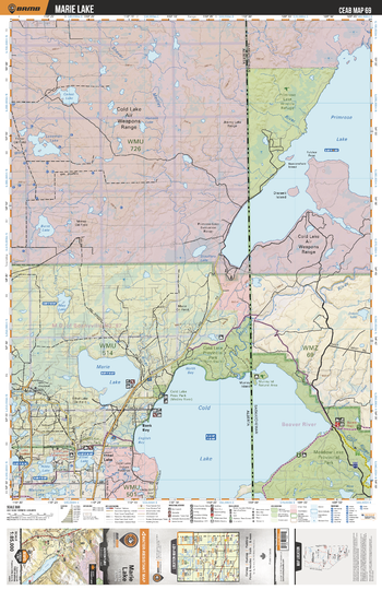 CEAB69 Ethel Lake - Central Alberta Topo